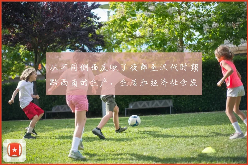 从不同侧面反映了夜郎至汉代时期黔西南的生产、生活和经济社会发展状况